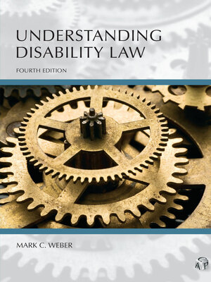 cover image of Understanding Disability Law